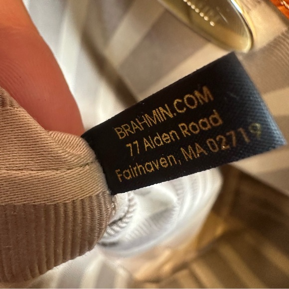 Brahmin EUC Medium Asher Multicolor Snake Print Tote - Picture 16 of 17